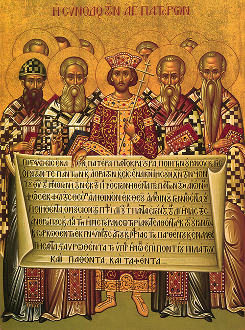 The Holy Fathers of the First Ecumenical Council