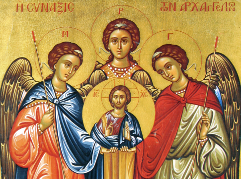 The Synaxis of the Archangels Michael, Gabriel and Raphael