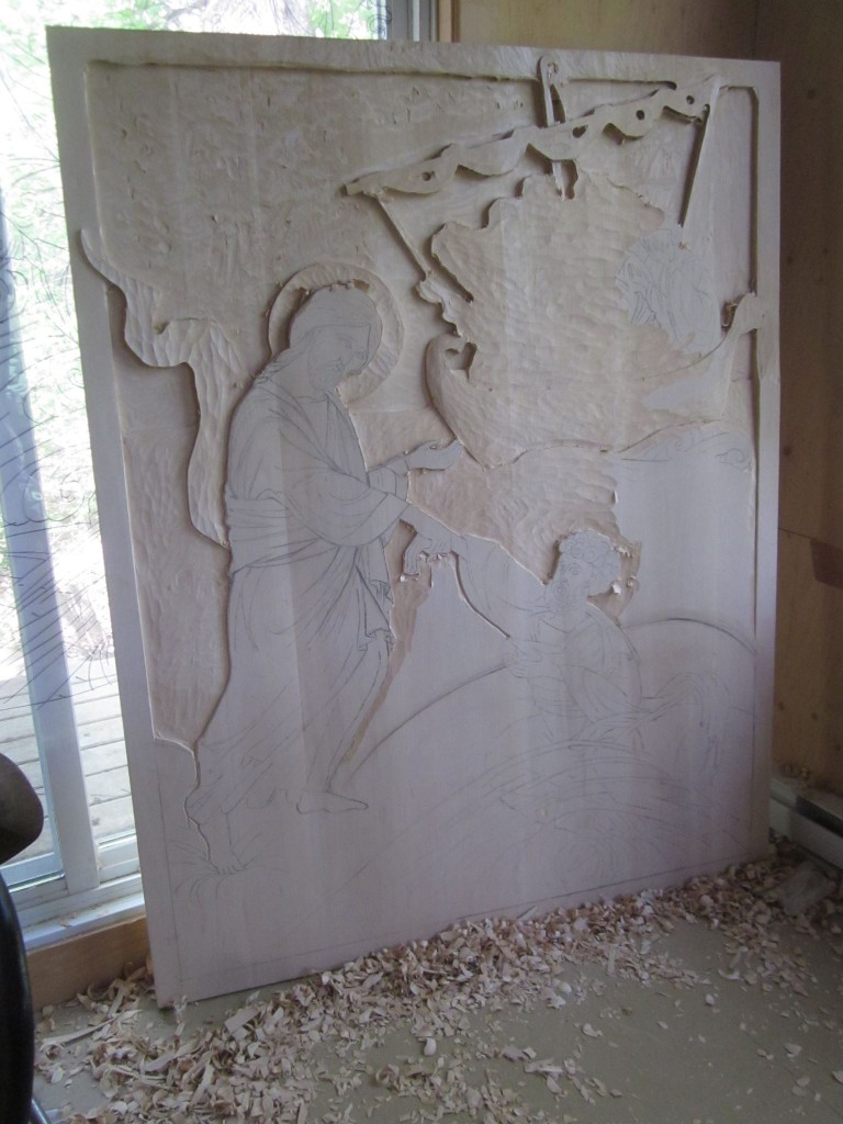 Process of Icon Carving