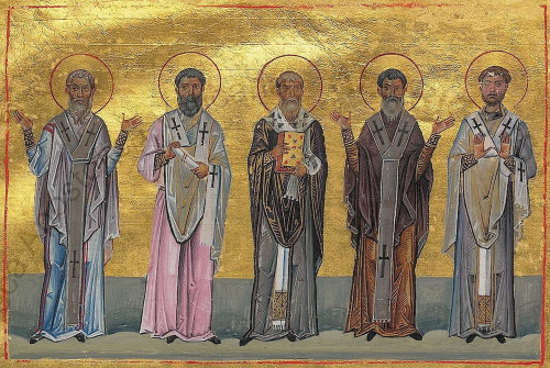 The Apostles Hermas, Linus, Gaius, Patrobas and Philologos