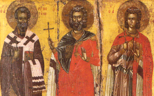 Martyrs Menas, Eugraphos & Hermogenes