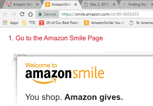 How to use Amazon Smile