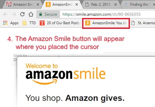 How to use Amazon Smile