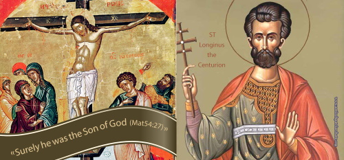 Martyr Longinus the Centurion, who Stood at the Cross of the Lord