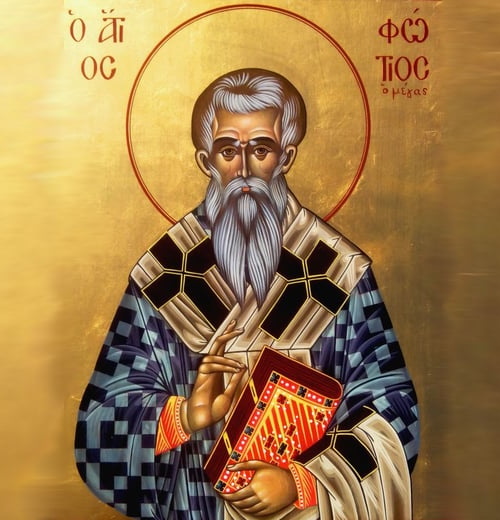 TSt. Photios the Great, Patriarch of Constantinople