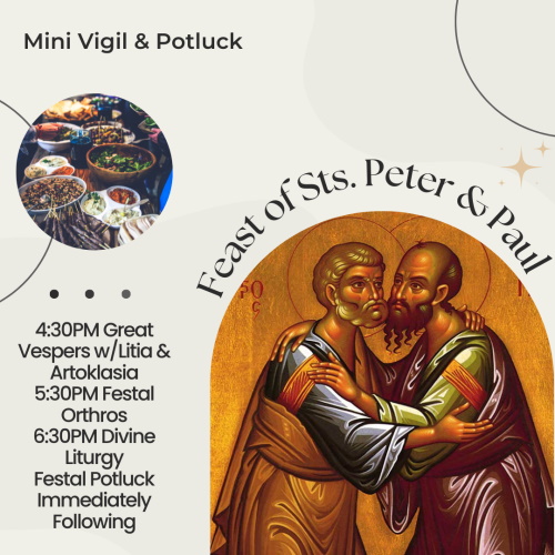 Sts. Peter and Paul Patronal Feast Day