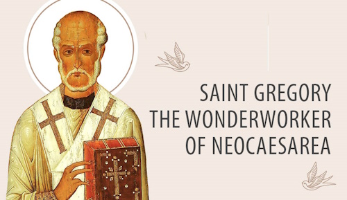 Gregory the wonderworker, bishop of Neo-Caesarea