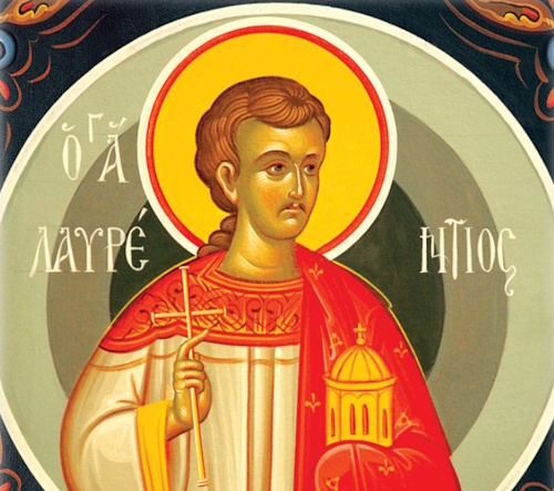 Martyr and Archdeacon Laurence of Rome